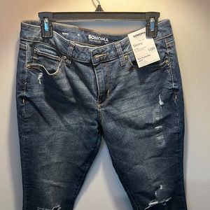 Everyday, lightly destressed Jean